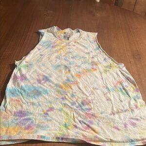 Hanes Multicolor Tie-Dye Women's Tank Top